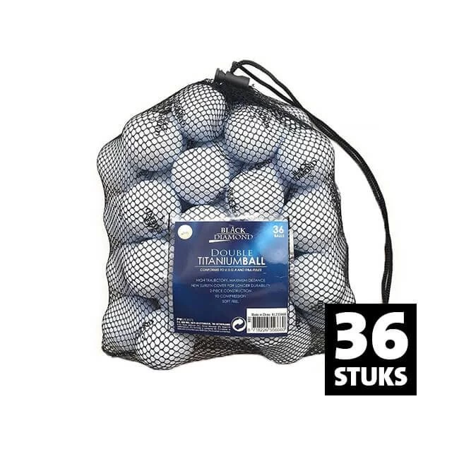 Black Diamond Golfballen 36 Stuks 3 Black Diamond Golfballen 36 Stuks
