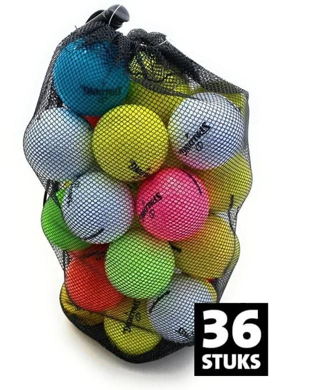 Spalding Rainbow Golfballen 36 Stuks 4 Spalding Rainbow Golfballen 36 Stuks - Afbeelding 2