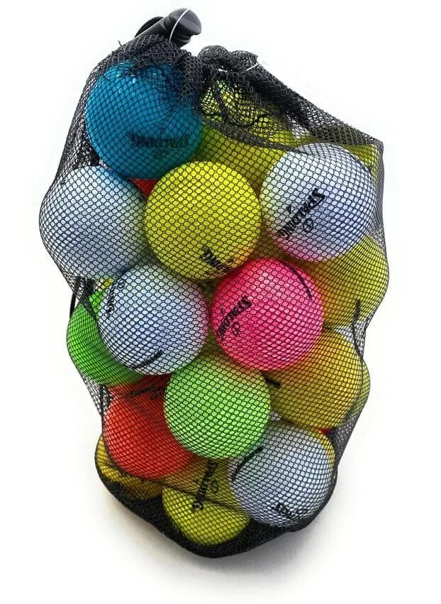 Spalding Rainbow Golfballen 36 Stuks 3 Spalding Rainbow Golfballen 36 Stuks