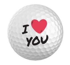 JUMBO SPORTS I Love You Golfbal
