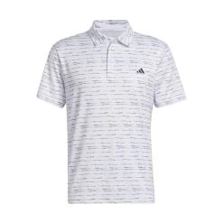 Adidas Stripe Zipper Polo