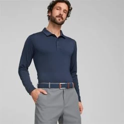 Puma YouV Long Sleeve Polo -Boetiekgolfwinkel 3070021159 3 7